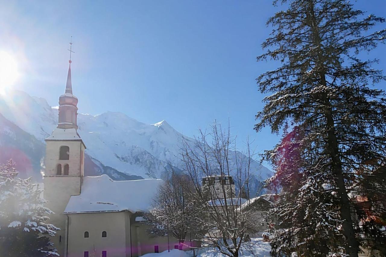 Flat Near The Slopes Chamonix Mont Blanc Daire Dış mekan fotoğraf